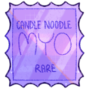 [III] Rare Candle Noodle MYO