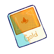 Paint Swatch: Gold